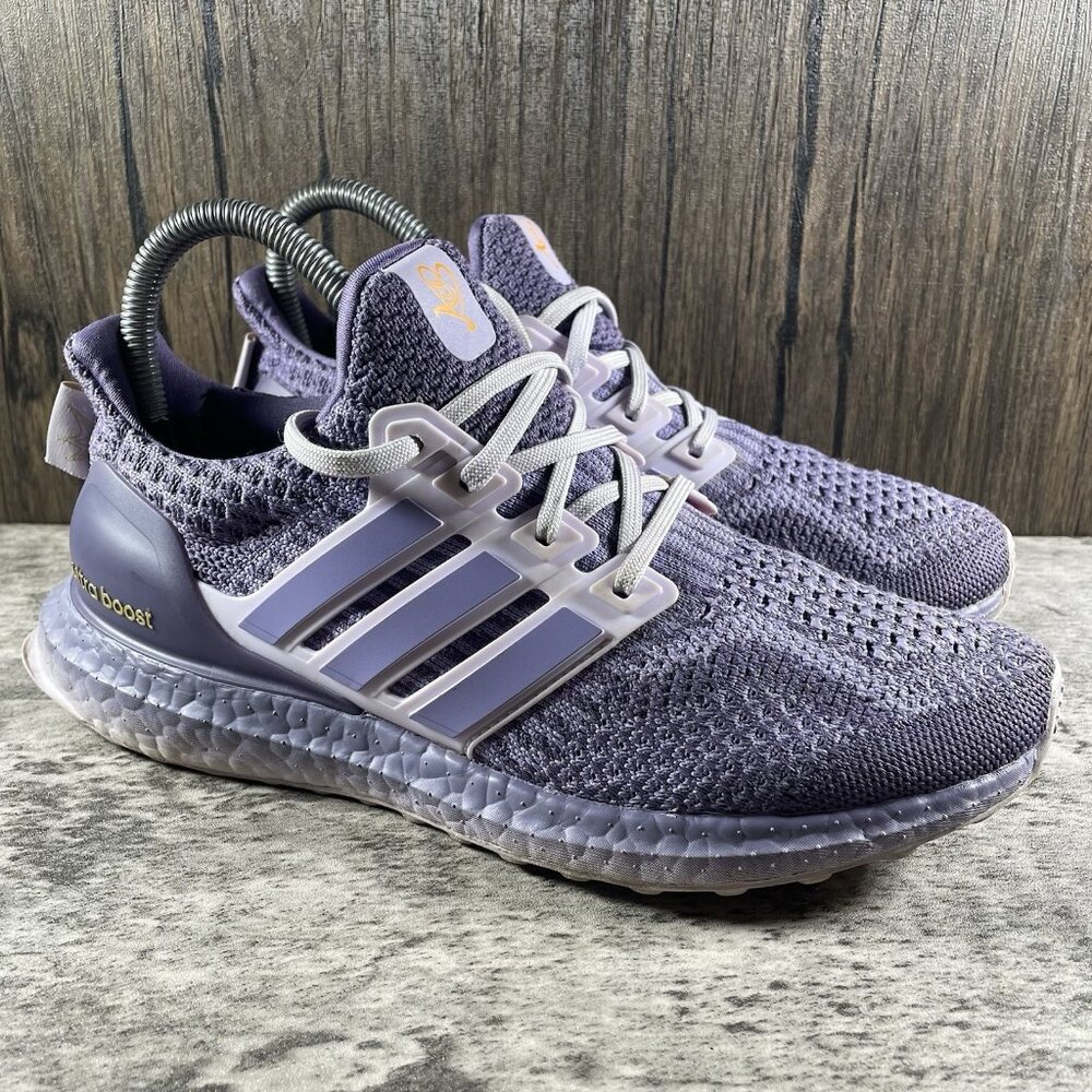 adidas Women's Purple Lavender Ultraboost Knit Running Shoes